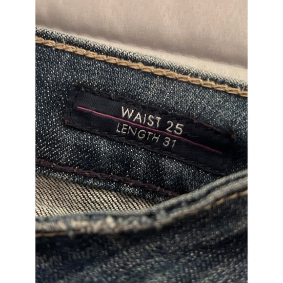 VIGOSS the Jagger dark skinny jeans waist 25 length 31 98% cotton‎ 2% spandex - Picture 6 of 7
